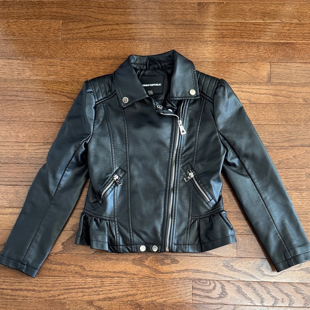 Girls leather jacket